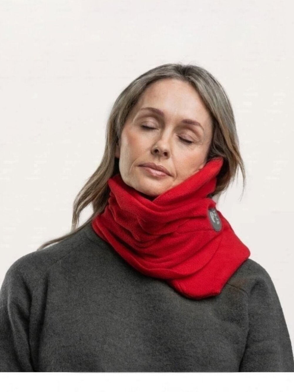 Trtl Travel Pillow, Red, NWT